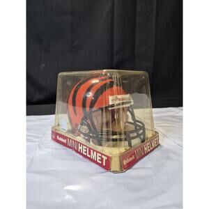 Riddell Mini Helmet Cincinnati Bengals Traditional Style Never Out Of Box. NFL